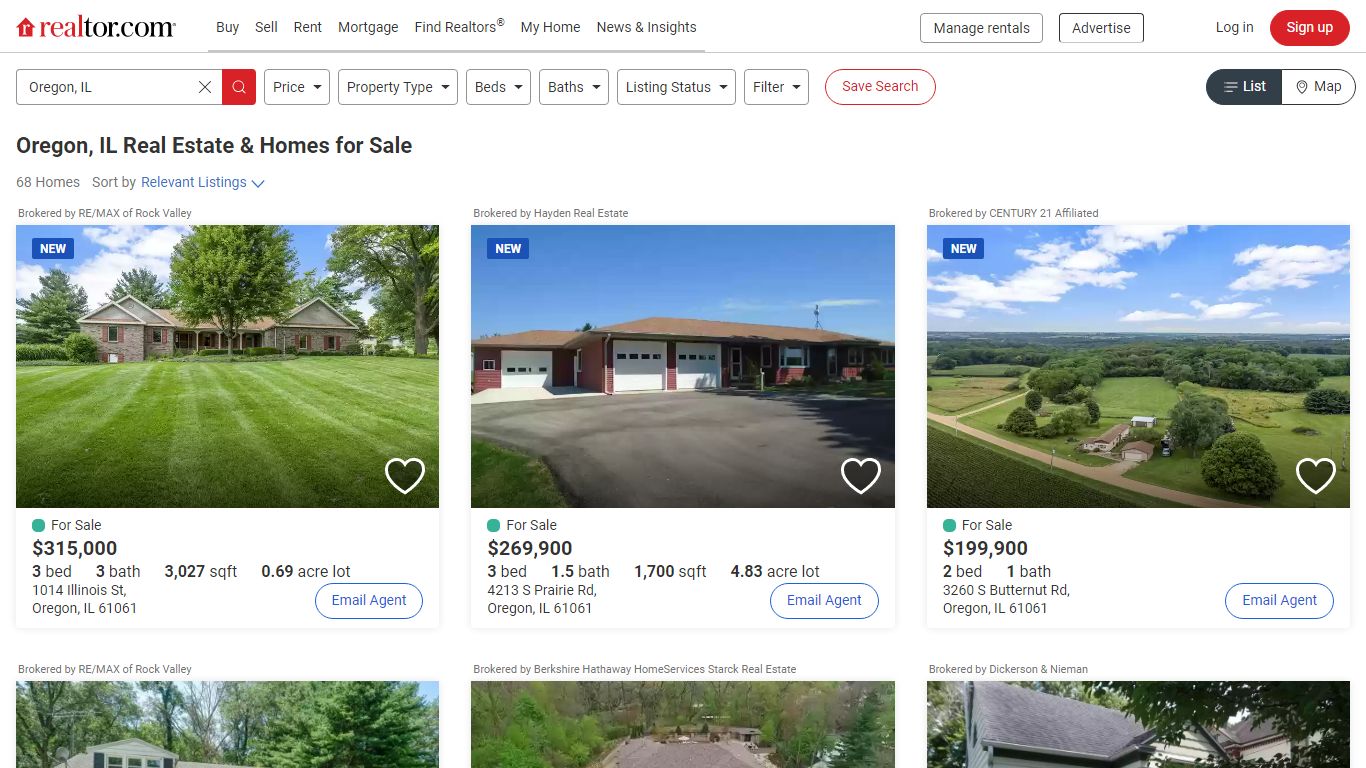 Oregon, IL Real Estate - Oregon Homes for Sale | realtor.com®